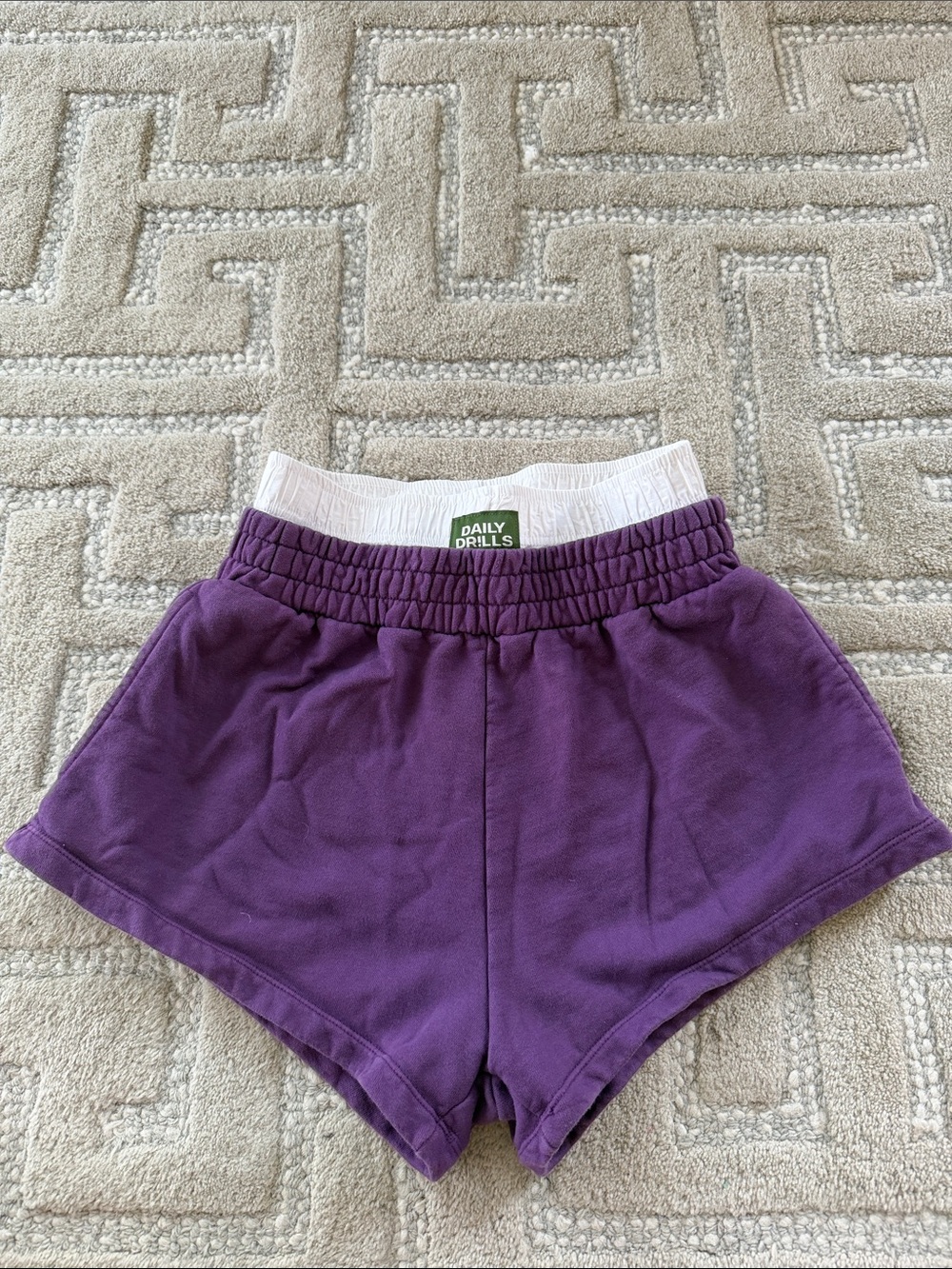 Daily Drills Purple Boxer Super Short